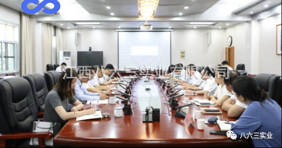中南大學(xué)、江西師范大學(xué)一行來(lái)八六三考察